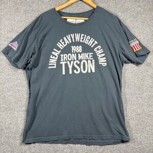 Roots of Fight Bloodlines T-Shirt 1988 Iron Mike Tyson Made in USA Size XXL